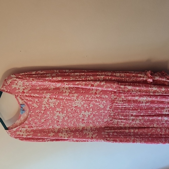 Draper James Boatneck Kitty Dress in Pink Shadow Floral, Size 3X - Picture 12 of 12